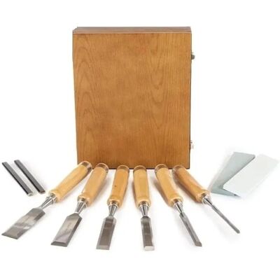 bestTools Stechbeitel Set 6-teilig aus Chrom-Vanadium Stahl für Holz bestTools Stechbeitel Set 6-teilig aus Chrom-Vanadium Stahl für Holz