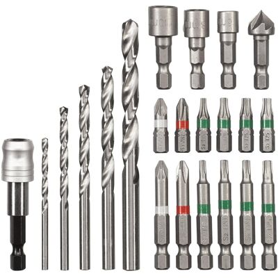 Einhell Accessory Bit-Bohrerbox 22-tlg. S-Box Einhell Accessory Bit-Bohrerbox 22-tlg. S-Box