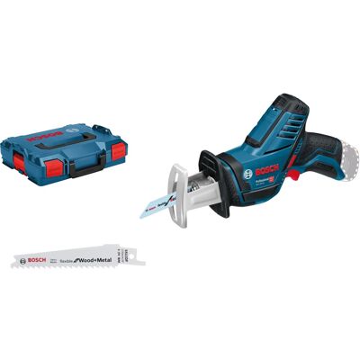 Bosch Professional Akku-Säbelsäge GSA 12 V-14 Solo in L-Boxx mit Säbelsägeblatt Bosch Professional Akku-Säbelsäge GSA 12 V-14 Solo in L-Boxx mit Säbelsägeblatt