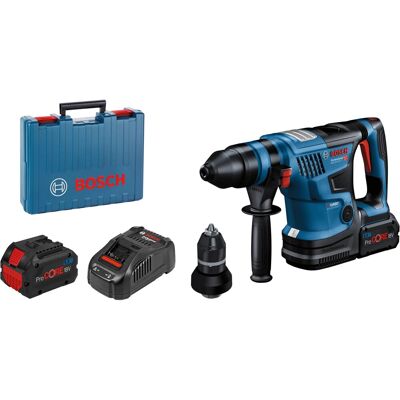 Bosch Professional Akku-Bohrhammer Biturbo GBH 18V-34 mit 2 Akkus, GAL & Koffer Bosch Professional Akku-Bohrhammer Biturbo GBH 18V-34 mit 2 Akkus, GAL & Koffer