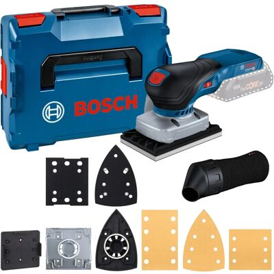Bosch Professional Akku Schwingschleifer GSS 18V-13 mit erweitertem Zubehör Bosch Professional Akku Schwingschleifer GSS 18V-13 mit erweitertem Zubehör