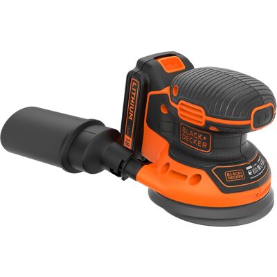 Black+Decker Akku-Exzenterschleifer BDCROS18 18 V / 1,5 Ah Black+Decker Akku-Exzenterschleifer BDCROS18 18 V / 1,5 Ah
