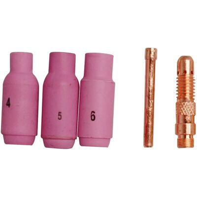Guede - 1,6 mm WIG/TIG Düsen & Spitzen - Schweißzubehör Guede - 1,6 mm WIG/TIG Düsen & Spitzen - Schweißzubehör