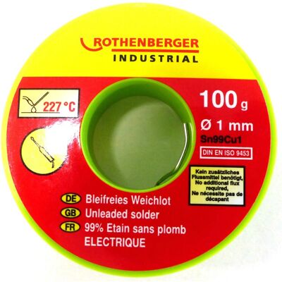 Rothenberger Industrial Rothenberger Weichlot Bleifrei Rothenberger Industrial Rothenberger Weichlot Bleifrei