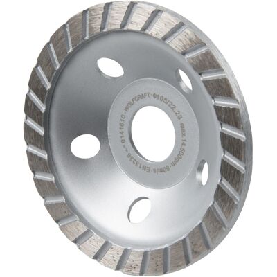 wolfcraft Diamant-Schleiftopf Standard Ø 105 mm wolfcraft Diamant-Schleiftopf Standard Ø 105 mm