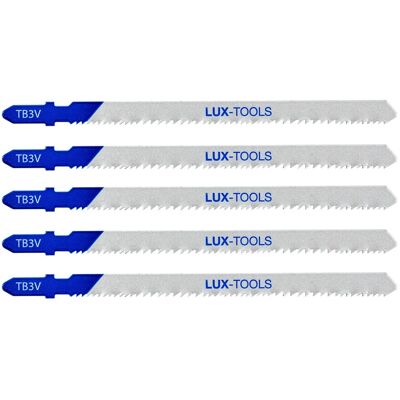 LUXTOOLS LUX-TOOLS Stichsägeblätter Vario T-Schaft 5 Stück LUXTOOLS LUX-TOOLS Stichsägeblätter Vario T-Schaft 5 Stück