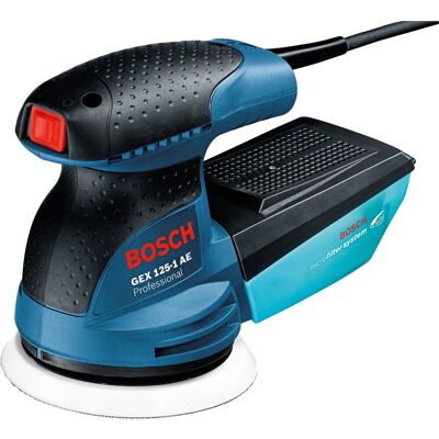 Bosch Professional Exzenterschleifer GEX 125-1 AE 250 W mit Schleifblatt, Koffer Bosch Professional Exzenterschleifer GEX 125-1 AE 250 W mit Schleifblatt, Koffer