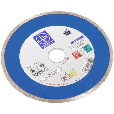 Lux-Tools - LUX Vollrand 180 - 180 mm - Diamond disc Lux-Tools - LUX Vollrand 180 - 180 mm - Diamond disc