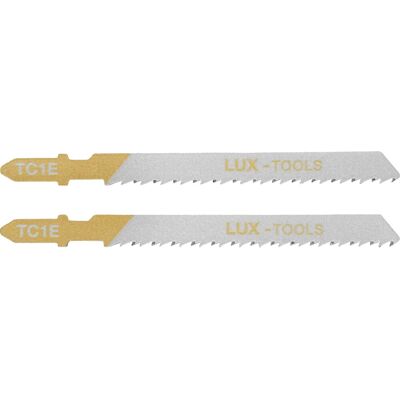 LUX-TOOLS Stichsägeblätter HCS Holz und Kunststoff T-Schaft 75 mm LUX-TOOLS Stichsägeblätter HCS Holz und Kunststoff T-Schaft 75 mm