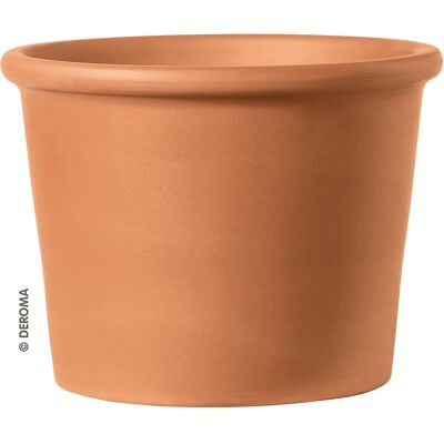 Deroma Pflanztopf Zylinder Bordato 33 cm Rot Deroma Pflanztopf Zylinder Bordato 33 cm Rot