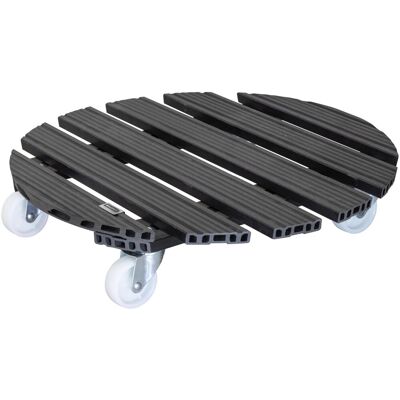 Wagner design yourself Wagner WPC Pflanzenroller GH 0565 Ø 50 cm Anthrazit FSC® Wagner design yourself Wagner WPC Pflanzenroller GH 0565 Ø 50 cm Anthrazit FSC®