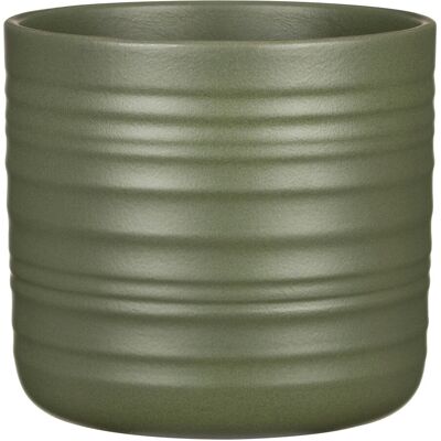 Scheurich Übertopf Cottage 850 Ø 12 cm x 11,1 cm Waldgrün Scheurich Übertopf Cottage 850 Ø 12 cm x 11,1 cm Waldgrün