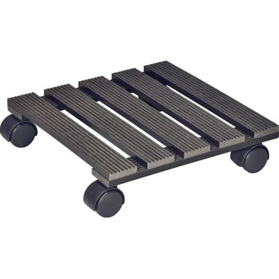 Wagner System GmbH Wagner Multi Pflanzenroller WPC Anthrazit eckig 8,3 cm x 29 cm x 29 cm FSC® Wagner System GmbH Wagner Multi Pflanzenroller WPC Anthrazit eckig 8,3 cm x 29 cm x 29 cm FSC®