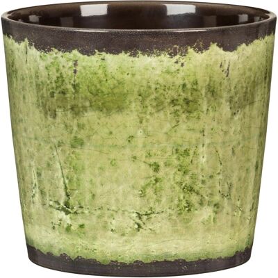Scheurich Übertopf 870 Ø 13 cm x 12 cm Meadow Glaze Scheurich Übertopf 870 Ø 13 cm x 12 cm Meadow Glaze