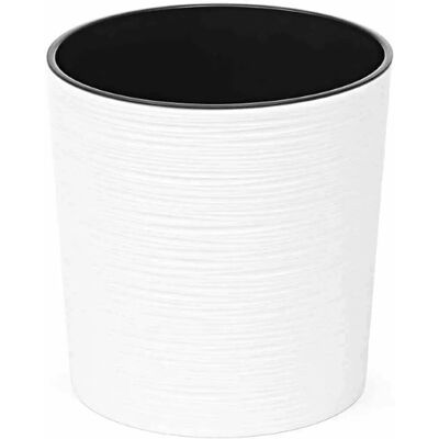 Siena Garden Pflanzgefäß Modern Lens Weiß Ø 25x25,5 cm Siena Garden Pflanzgefäß Modern Lens Weiß Ø 25x25,5 cm