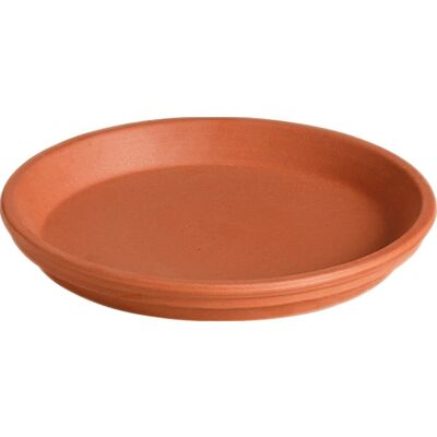 DEROMA - Sottovaso Idrorepellente Cotto 25cm - 25cm - Cotto - Saucer DEROMA - Sottovaso Idrorepellente Cotto 25cm - 25cm - Cotto - Saucer