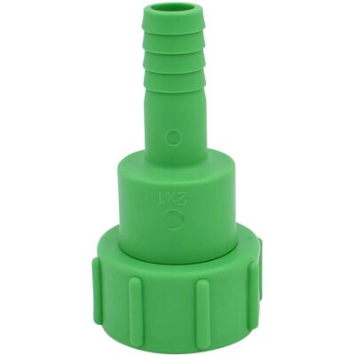 IBC Adapter S60x6 IG auf 1 Zoll Schlauchtülle - Verdrehschutz IBC Adapter S60x6 IG auf 1 Zoll Schlauchtülle - Verdrehschutz