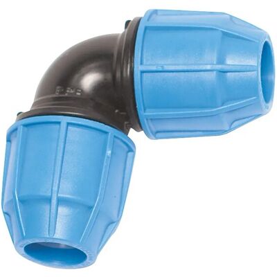 LUX-TOOLS 90°-Winkel für PE-Rohre Ø 20 mm LUX-TOOLS 90°-Winkel für PE-Rohre Ø 20 mm