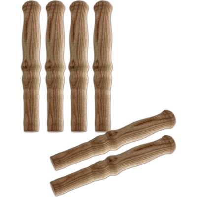 BigDean 6X Schubkarren Universal Holzgriffe Karrengriff Schiebkarre Schubkarrengriffe Griffe BigDean 6X Schubkarren Universal Holzgriffe Karrengriff Schiebkarre Schubkarrengriffe Griffe