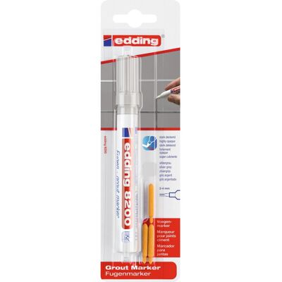 Edding Spezialmarker 8200 Fugenmarker DIY Grau Edding Spezialmarker 8200 Fugenmarker DIY Grau