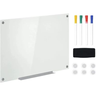 Vinsetto Whiteboard mit 4 Stifte 6 Magnete 1 Schwamm Vinsetto Whiteboard mit 4 Stifte 6 Magnete 1 Schwamm