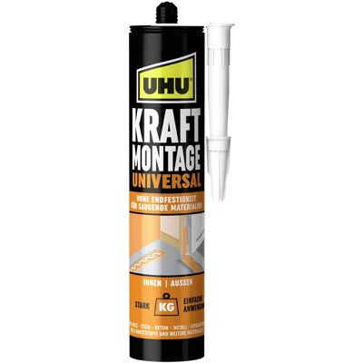 UHU Kraft Montage Universal Kartusche 470 g UHU Kraft Montage Universal Kartusche 470 g