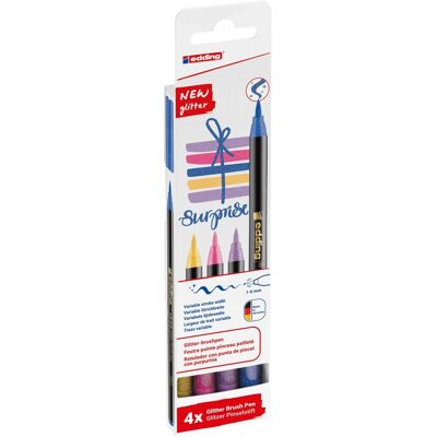 edding 1340 Glitzerstifte Mehrfarbig 4 Stück edding 1340 Glitzerstifte Mehrfarbig 4 Stück