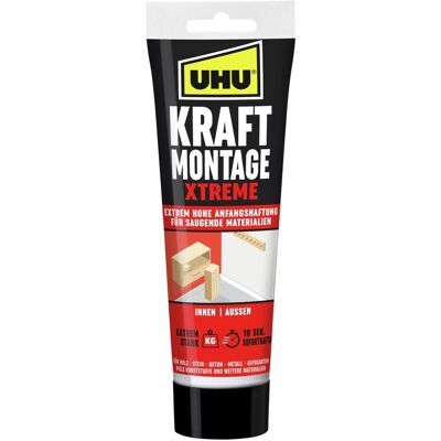 UHU Kraft Montage Xtreme Tube 175 g UHU Kraft Montage Xtreme Tube 175 g