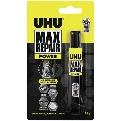 Uhu Alleskleber Max Repair Power 20 g Uhu Alleskleber Max Repair Power 20 g
