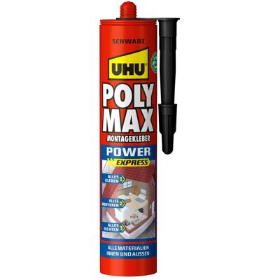 UHU Poly Max Montagekleber Power Schwarz 425 g UHU Poly Max Montagekleber Power Schwarz 425 g