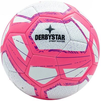 Derbystar Fußball Heimspiel Street Soccer Größe 5 Weiß-Pink Derbystar Fußball Heimspiel Street Soccer Größe 5 Weiß-Pink