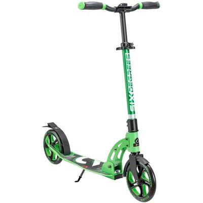 SixDegrees Six Degrees Aluminium Scooter mit Klappmechanismus und Ständer 205 mm Höhenverstellbar GS-Geprüft Hellgrün Testsieger SixDegrees Six Degrees Aluminium Scooter mit Klappmechanismus und Ständer 205 mm Höhenverstellbar GS-Geprüft Hellgrün Testsieger