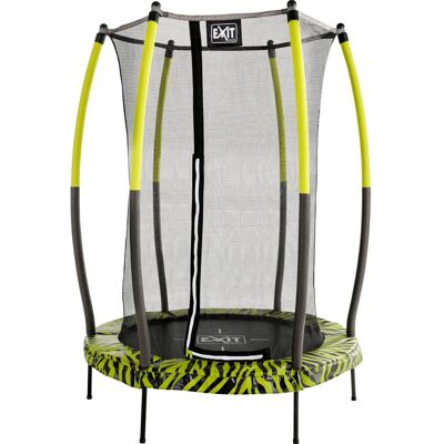 Exit Toys EXIT Tiggy junior Trampolin Schwarz-Grün Ø140cm m. Sicherheitsnetz Exit Toys EXIT Tiggy junior Trampolin Schwarz-Grün Ø140cm m. Sicherheitsnetz
