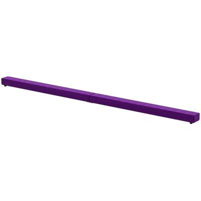 HOMCOM Schwebebalken Kiefernholz Polyester Violett 210L x 10B x 6,5H cm HOMCOM Schwebebalken Kiefernholz Polyester Violett 210L x 10B x 6,5H cm