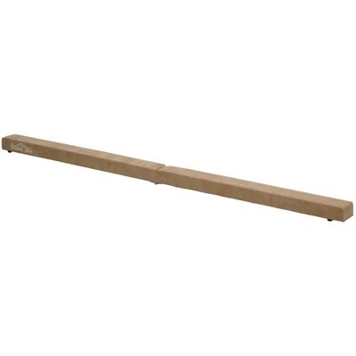 HOMCOM Schwebebalken Kiefernholz Polyester Braun 210L x 10B x 6,5H cm HOMCOM Schwebebalken Kiefernholz Polyester Braun 210L x 10B x 6,5H cm