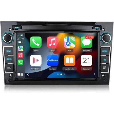 Junsun Opel CarPlay Android-Autoradio Glänzend Schwarz Junsun Opel CarPlay Android-Autoradio Glänzend Schwarz