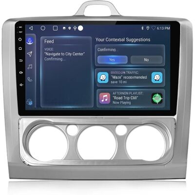 Junsun 9'' Autoradio Carplay Und Android Aito Für Ford Foucus 2 2004 To 2011 DAB FM GPS Junsun 9'' Autoradio Carplay Und Android Aito Für Ford Foucus 2 2004 To 2011 DAB FM GPS