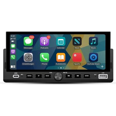 Junsun 1 DIN 7 Zoll Autoradio Carplay Display Junsun 1 DIN 7 Zoll Autoradio Carplay Display