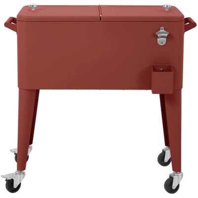 Best Kühlbox auf Rädern Icy 89 cm x 43 cm x 91 cm Terrakotta Best Kühlbox auf Rädern Icy 89 cm x 43 cm x 91 cm Terrakotta
