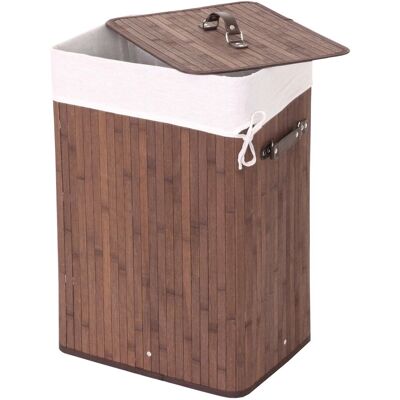 MCW Wäschekorb C21 61x43x32cm 70l Braun MCW Wäschekorb C21 61x43x32cm 70l Braun