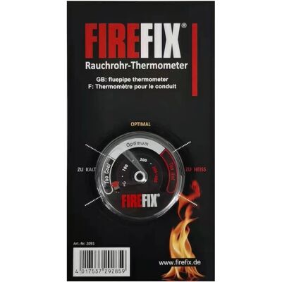 Firefix Rauchrohr-Thermometer Firefix Rauchrohr-Thermometer
