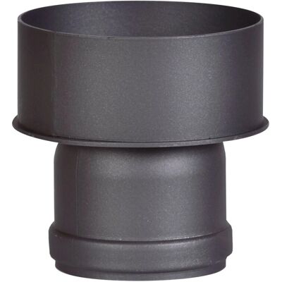 Firefix Rauchrohr-Erweiterung, von 80 auf 120 mm Schwarz Firefix Rauchrohr-Erweiterung, von 80 auf 120 mm Schwarz