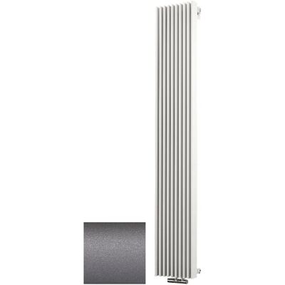 Schulte Design-Heizkörper London mit Mittenanschluss 1.111 W Reflex-Grau Schulte Design-Heizkörper London mit Mittenanschluss 1.111 W Reflex-Grau