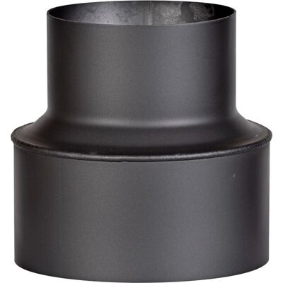 Firefix Rauchrohr-Reduzierung, von 180 auf 150 mm Schwarz Firefix Rauchrohr-Reduzierung, von 180 auf 150 mm Schwarz