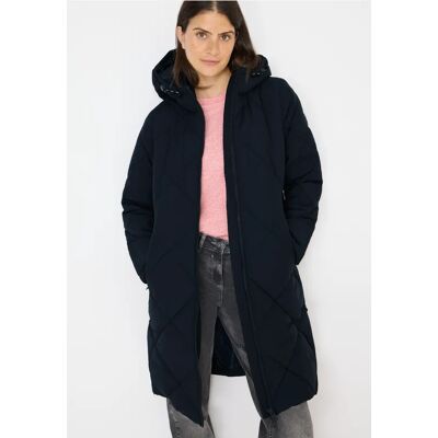 cecil Mantel mit Rucksack Strings - Blau - Damen - Size: L XL XS XXL cecil Mantel mit Rucksack Strings - Blau - Damen - Size: L XL XS XXL