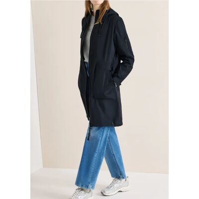 cecil Lange Jacke - Blau - Damen - Size: XS XXL XL M S L cecil Lange Jacke - Blau - Damen - Size: XS XXL XL M S L