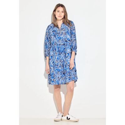 cecil Kleid mit Print - Weiß - Damen - Size: XS XL M XXL L cecil Kleid mit Print - Weiß - Damen - Size: XS XL M XXL L