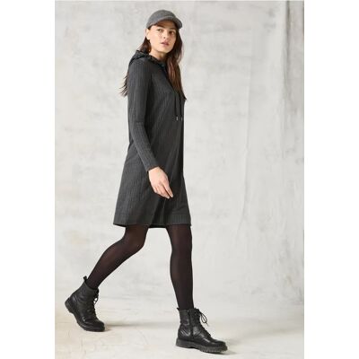 cecil Kleid im Nadelstreifen-Look - Grau - Damen - Size: XL M XXL L cecil Kleid im Nadelstreifen-Look - Grau - Damen - Size: XL M XXL L