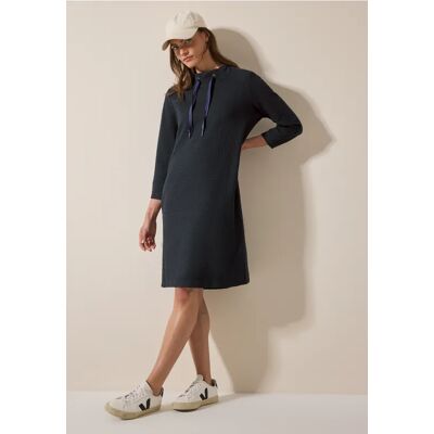 cecil Strukturkleid - Blau - Damen - Size: M XXL XL L XS S cecil Strukturkleid - Blau - Damen - Size: M XXL XL L XS S