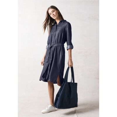 cecil Lyocellkleid - Blau - Damen - Size: XXL L XL cecil Lyocellkleid - Blau - Damen - Size: XXL L XL